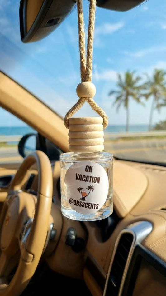 ON VACATION Car Air Freshener